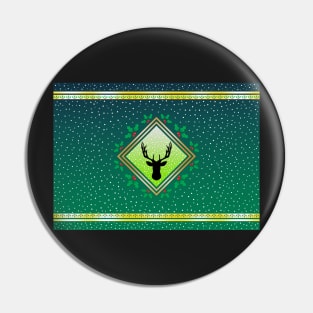 Herne the Hunter - Wildwood Green Fresco Pin