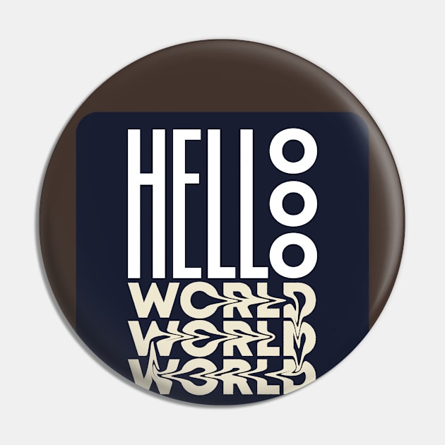 hellooo world Pin by designbydnl