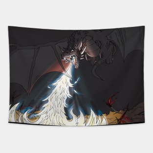 Fire in the Night Tapestry