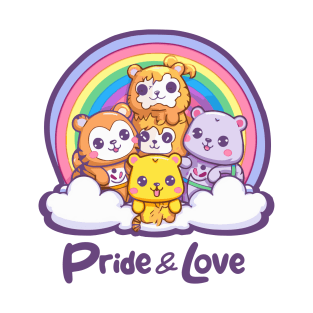 Pride & Love Cute Animals T-Shirt