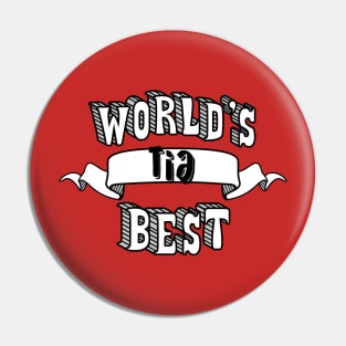 World's Best Tia Pin