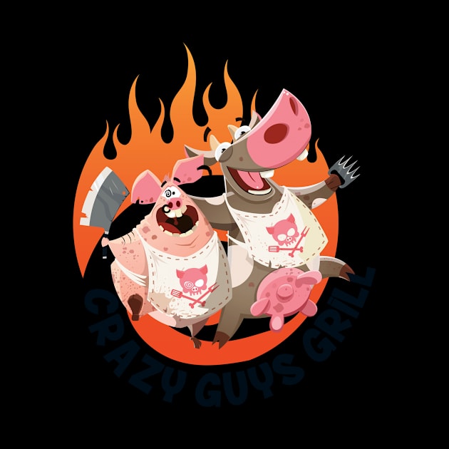 Crazy Guys Grill by Celestial Rex