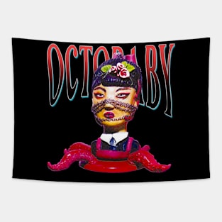 Octobaby RED by ST.CLEON Tapestry