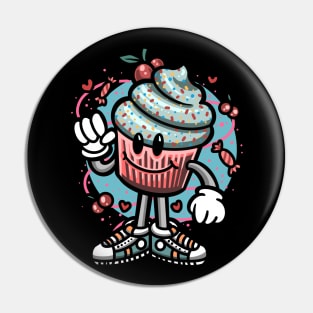 Cartoon Aesthetic Muffin Pin