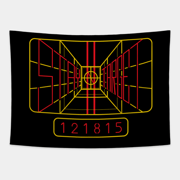 Stay On Target Tapestry by MKZ