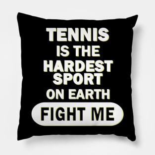 Tennis Tennis Court Match Men Double Forehand Pillow