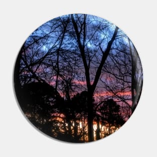 Colorful December Sky Pin