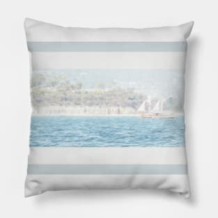 wind in the sails Pillow