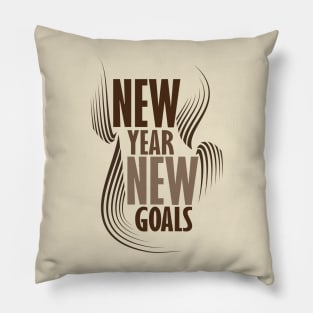 New Year New Goals!! Pillow