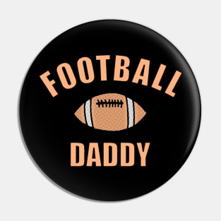 Football Daddy Drawing And Text Pin