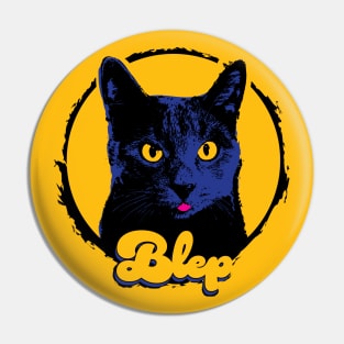 Blep! Cat (light) Pin