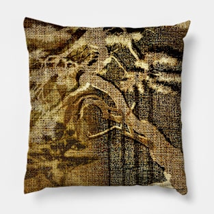 bonsai textile Pillow