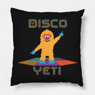 Disco Yeti Pillow