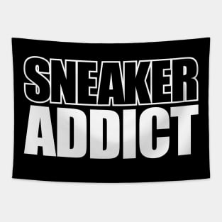 Sneaker Addict Outline Design Tapestry