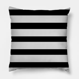 Black and white stripes Pillow