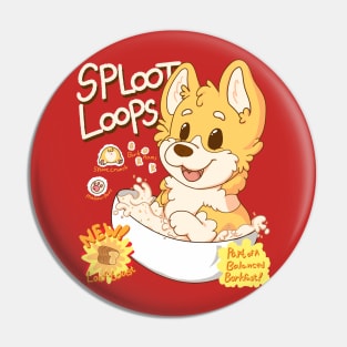 Sploot Loops Pin