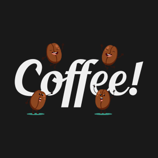 Funny Coffee Lover Barista Comic Design T-Shirt