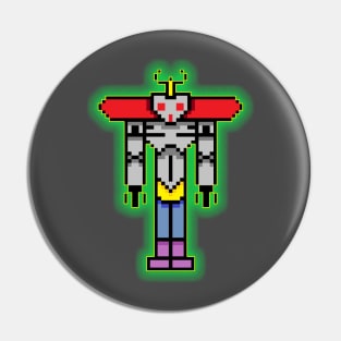 8-Bit Robot by Basement Mastermind Pin