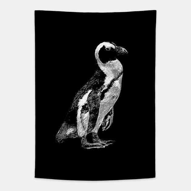 Penguin Tapestry by Guardi