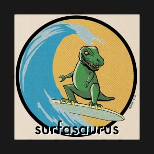 dino surfing T-Shirt