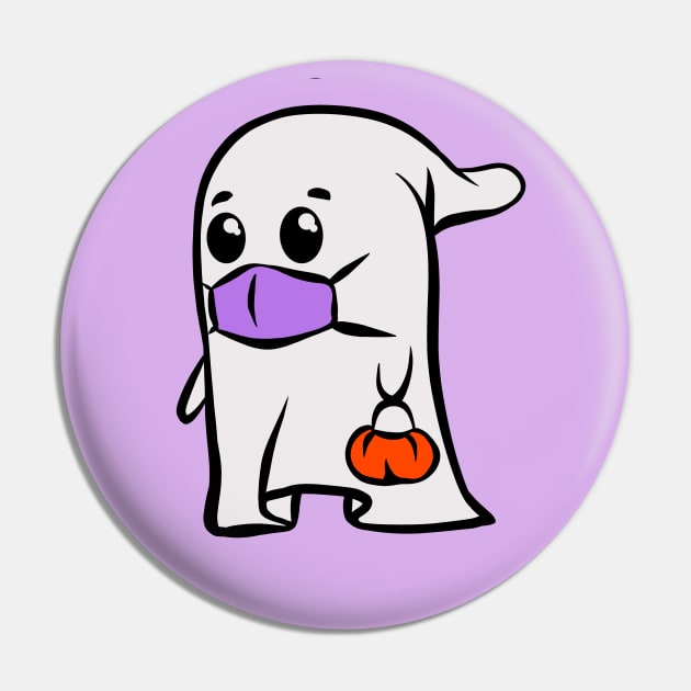 Quarantine Ghost Pin by HHT