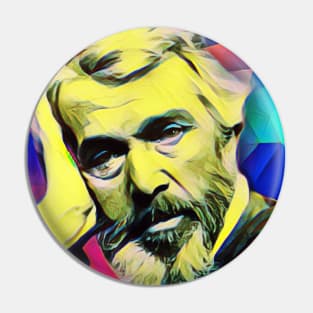 Thomas Carlyle Colourful Portrait | Thomas Carlyle Artwork 5 Pin