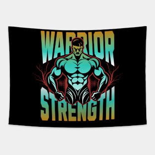 WARRIOR STRENGTH Tapestry