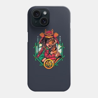 Inner Samurai Tiger Phone Case