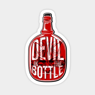 Devil in the Bottle Magnet