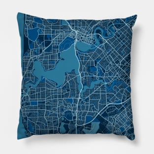 Perth - Australia Peace City Map Pillow