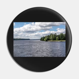 Daugava river (Latvia) summer view Pin