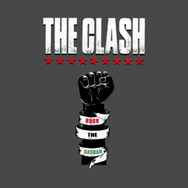 Discover The Clash T-Shirt, UK Rock Band Album Concert Merch, The Clash Rock the Casbah, Joe Strummer