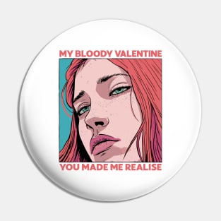 My Bloody Valentine / Original 90s Style Design Pin