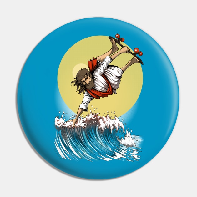 Jesus Ride Pin by Moi Escudero