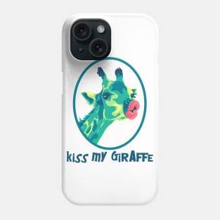 Kiss My Giraffe Phone Case