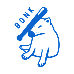 Shiba Inu doge. Design for the bonk meme lovers in blue ink T-Shirt