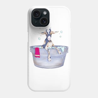 Goat in the Tub Phone Case