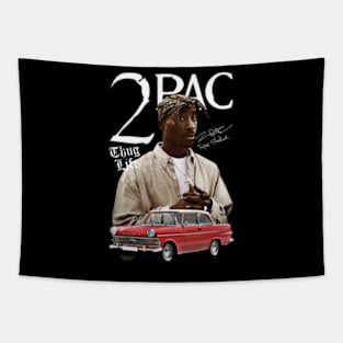 2Pac Thug Life Tapestry