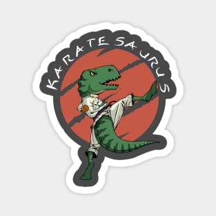 karatesaurus Magnet