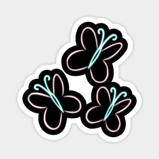 Neon Cutie Mark - Fluttershy Magnet
