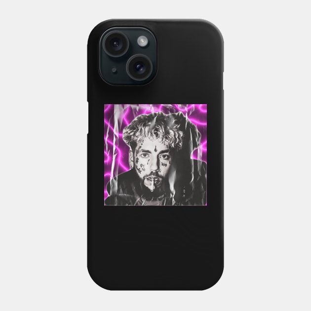 Scrim Psychedelic Purp Phone Case by Soulphur Media