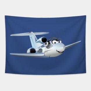 Cartoon plane Tapestry