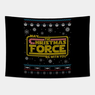 Christmas Force Geeky Christmas gift Tapestry