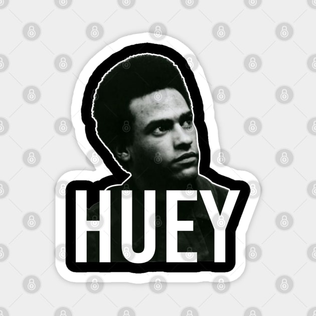 Huey Newton, Huey P. Newton Magnet by UrbanLifeApparel