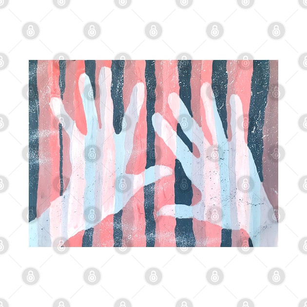 Abstract stripes, Hands by Maltez