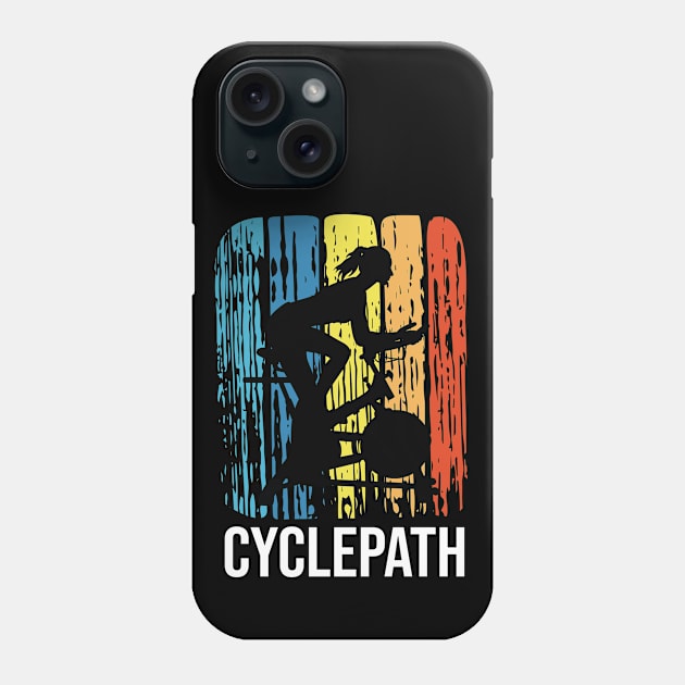 CyclePath - Indoor cycling spin bike Phone Case by CaptainHobbyist