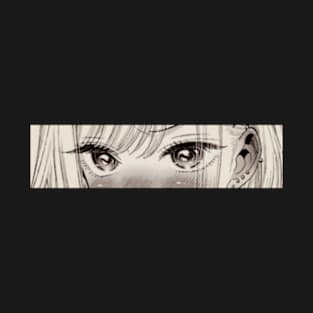 Lewd Marin Monochrome Eyes T-Shirt