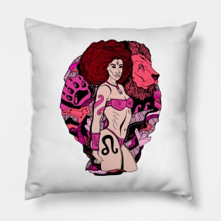 Leo Beauty - Pink Edition Pillow