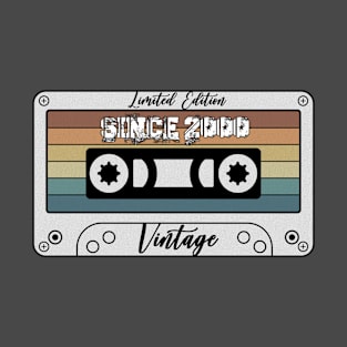 Vintage Cassette Tape 2000 T-Shirt