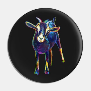 Cute BLACK GOAT Sticker by Robert Phelps Pin